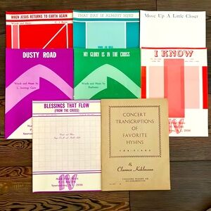 Christian Sheet Music Favorite Hymns